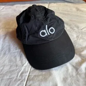 Cappello Baseball Alo Yoga 2025 Off-Duty, Nero Unisex Regolabile, Berretto Sportivo E Casual Con Spedizione Inclusa